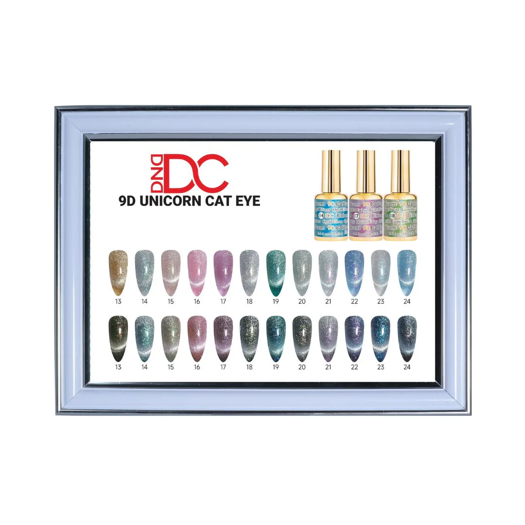 DC Framed Color Chart — 9D Cat Eye Unicorn