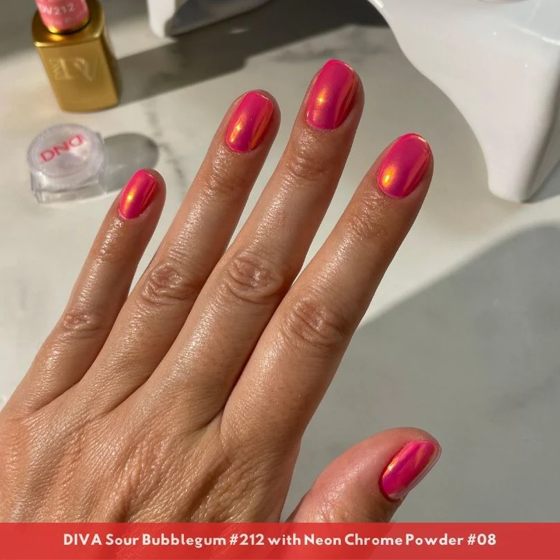 DND Chrome Powder — Neon #01 (12pcs.) - Image 9