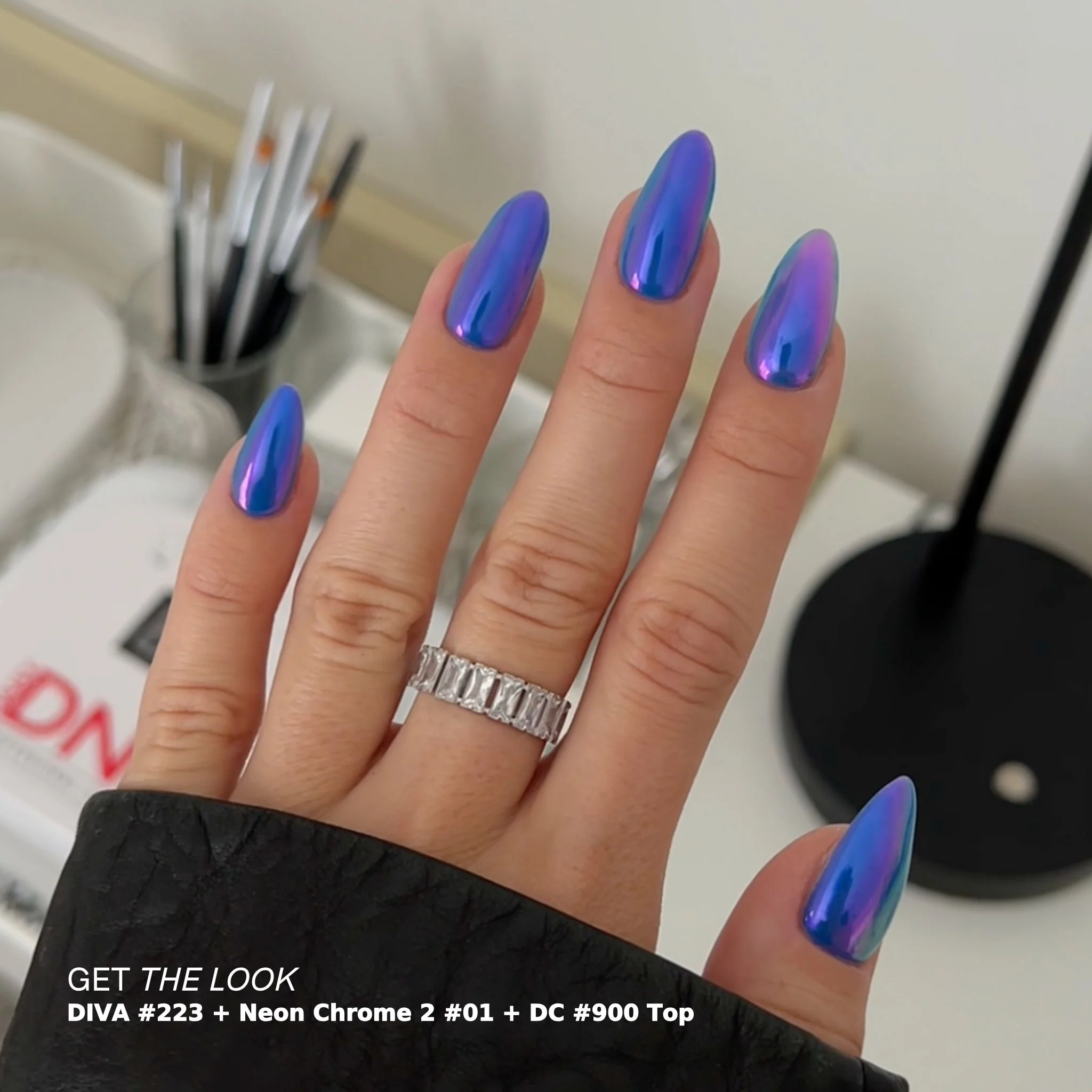 DND Chrome Powder — Neon #02 (12pcs.) - Image 7