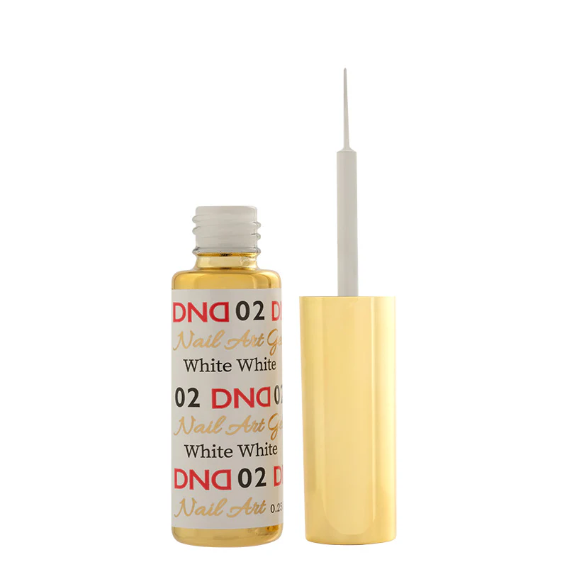 DND02 - Classic White Gel Art Liner - Image 2