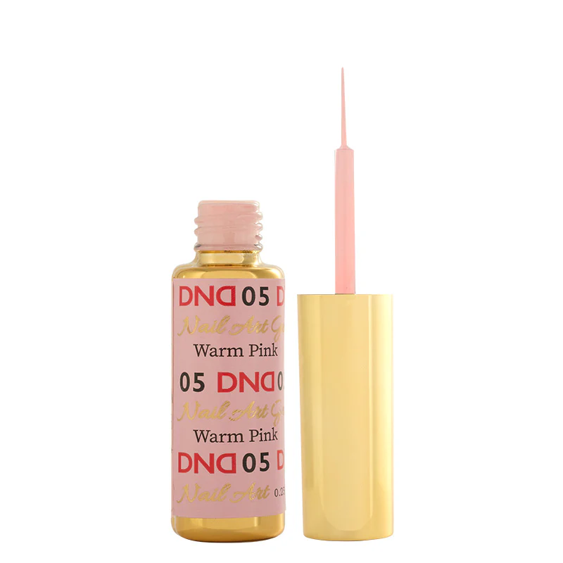 DND05 - Classic Warm Pink Gel Art Liner - Image 2