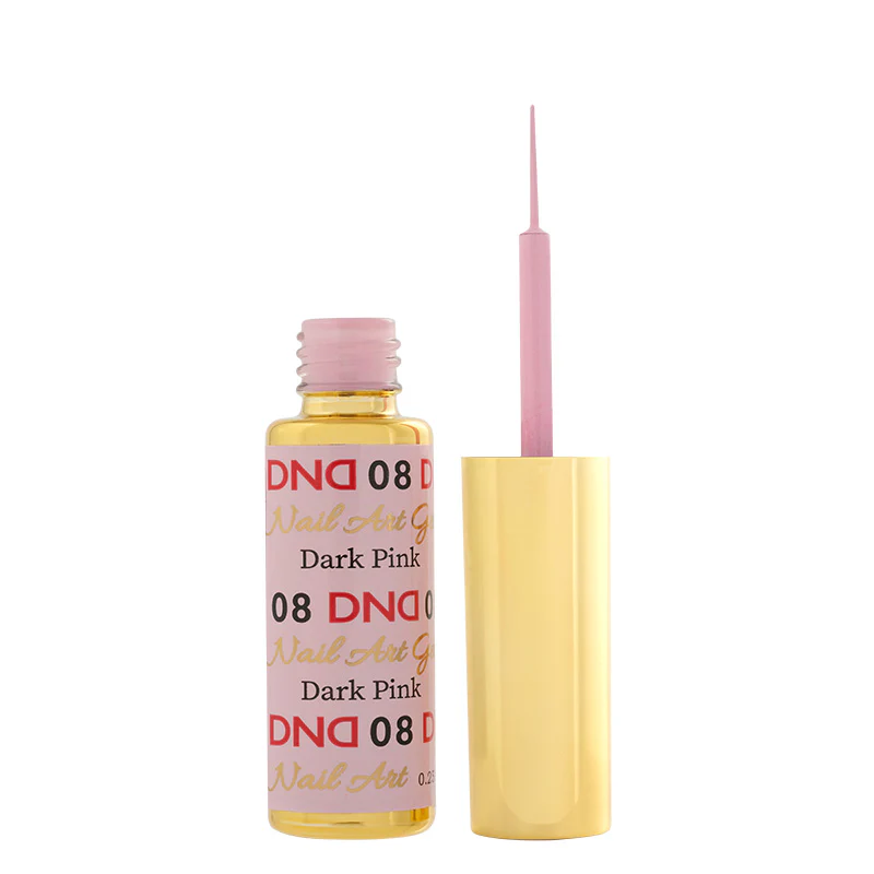 DND08 - Classic Dark Pink Gel Art Liner - Image 2