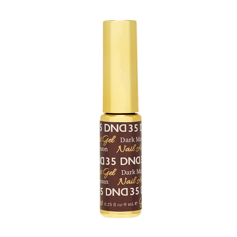 DND35 - Classic Dark Maroon Gel Art Liner