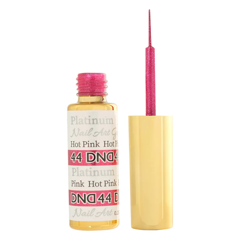 DND44 - Platinum Hot Pink Gel Art Liner