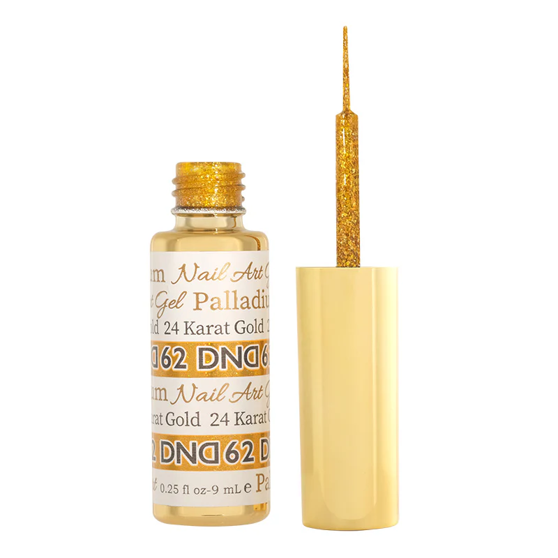 DND62 - Palladium 24 Karat Gold Gel Art Liner