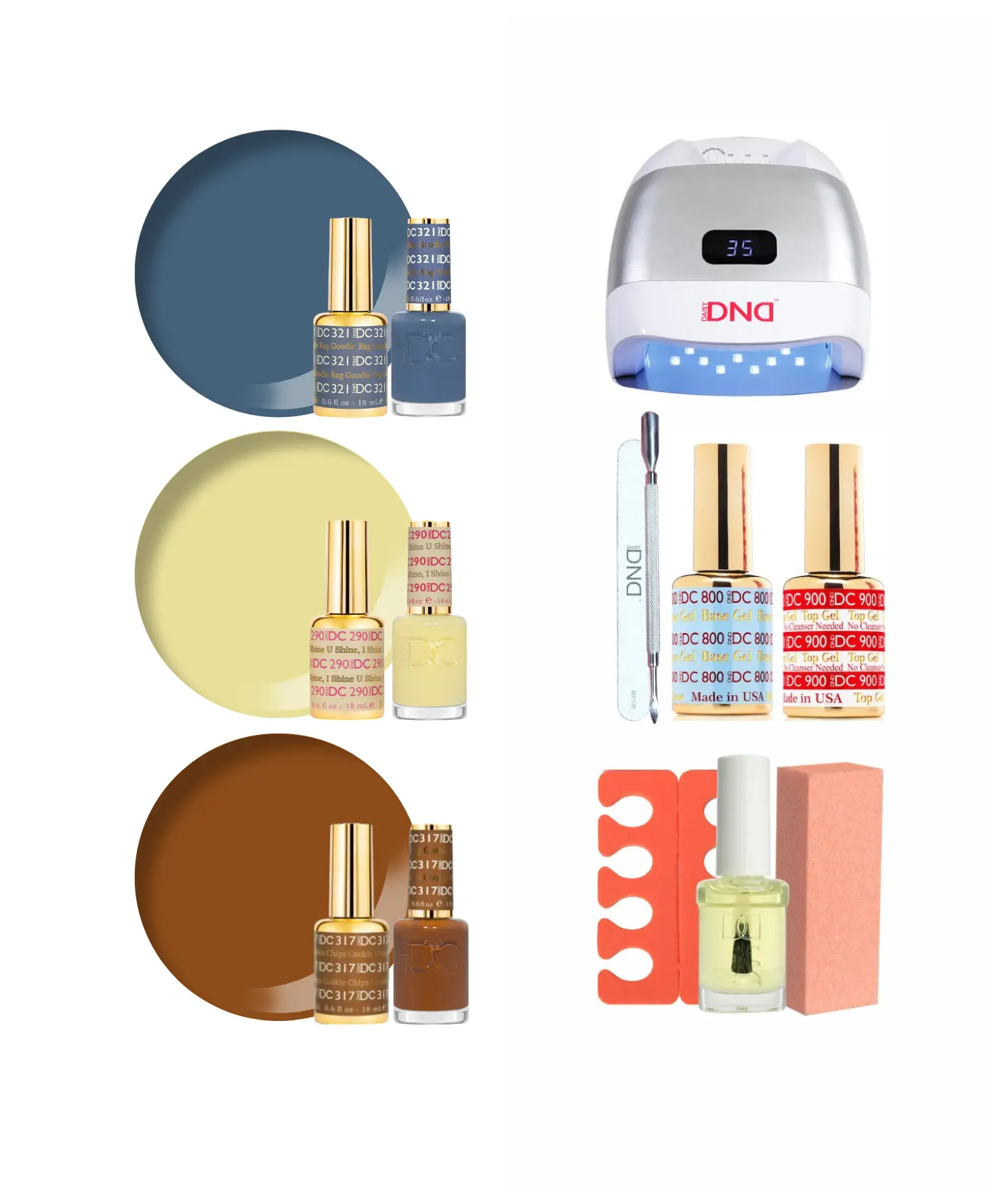 Drive It In Neutral Gel Polish Starter Kit