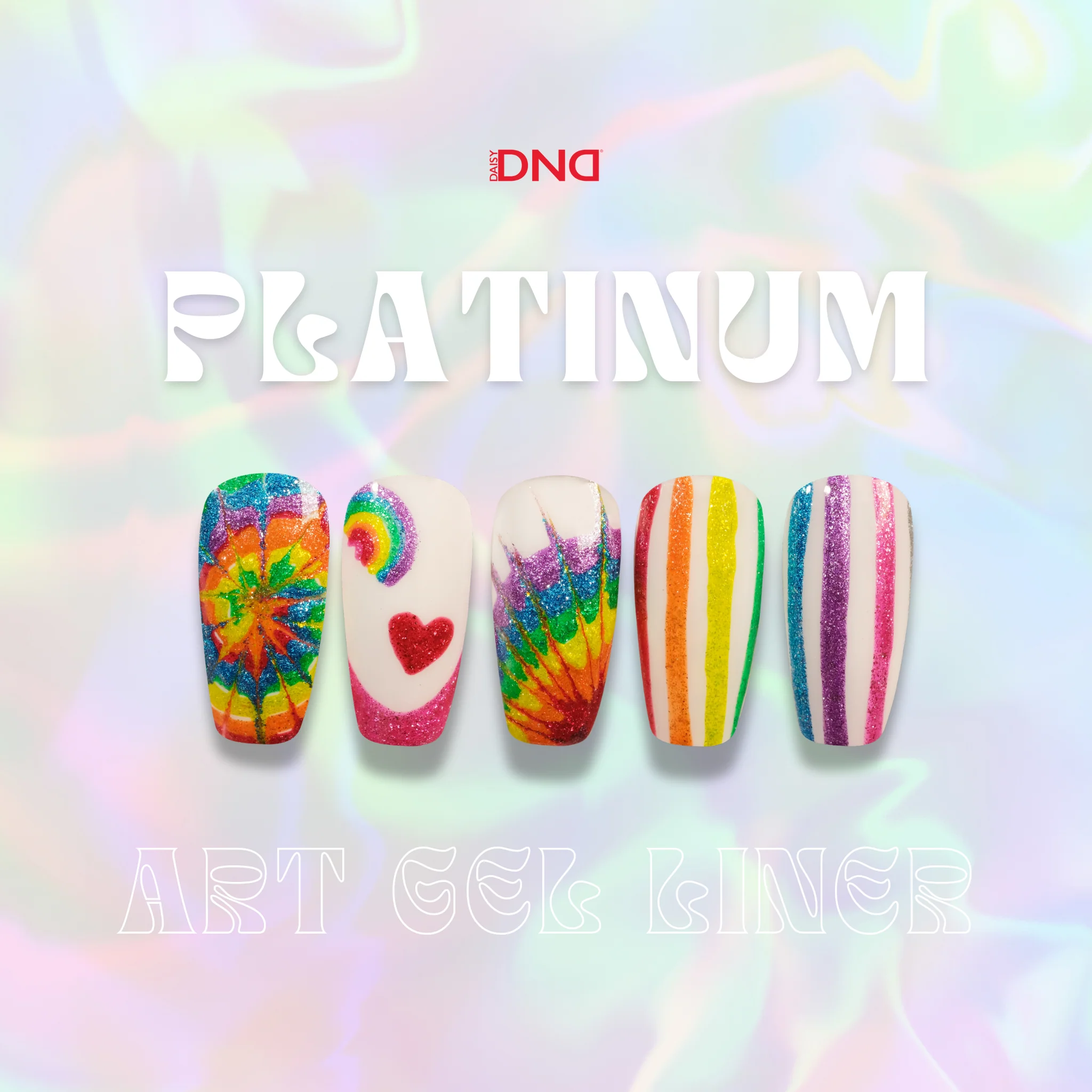 Gel Nail Art Liner - Platinum Bundle - Image 10