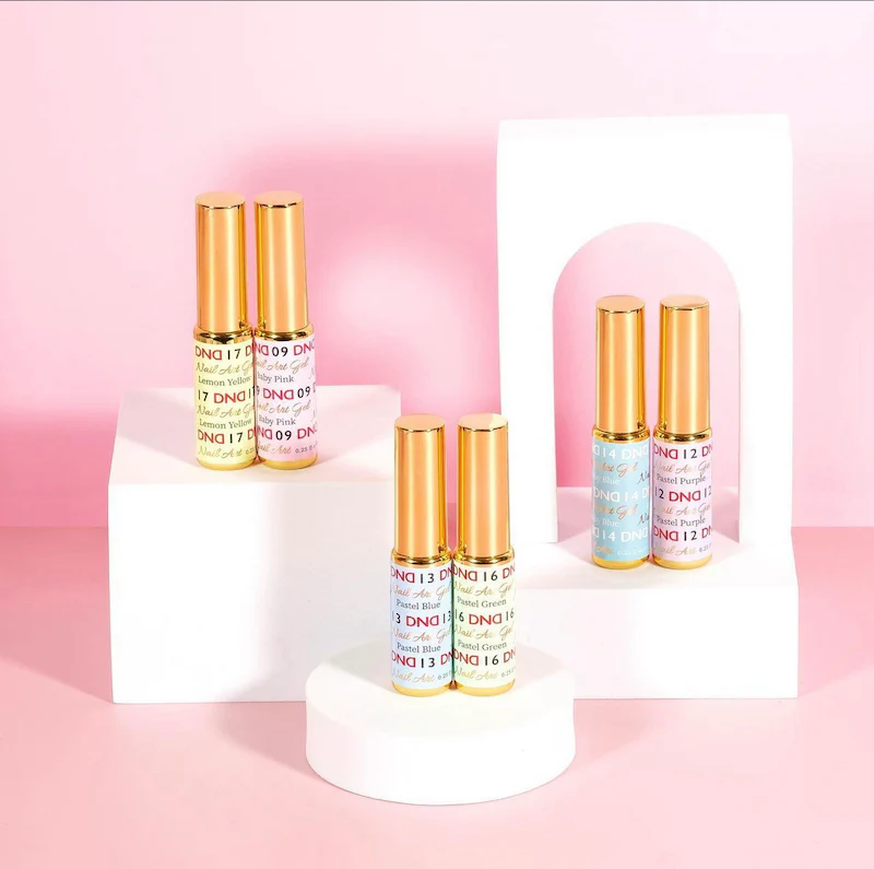 Gel Nail Art Liner - Pastel Bundle #1
