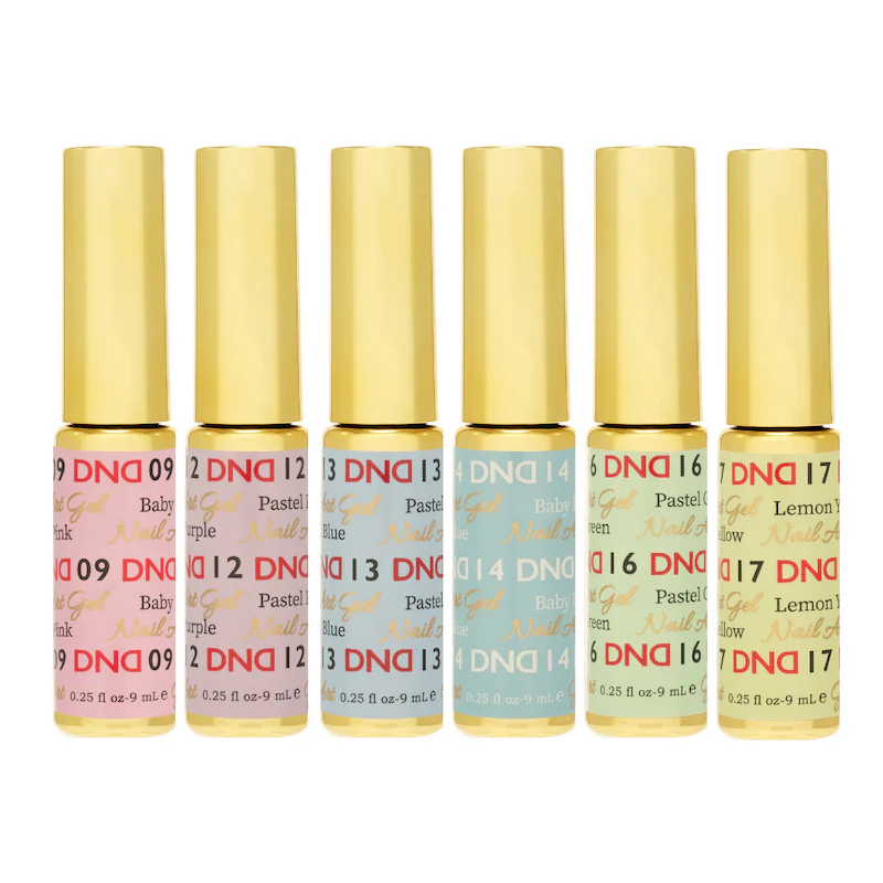 Gel Nail Art Liner - Pastel Bundle #1 - Image 2