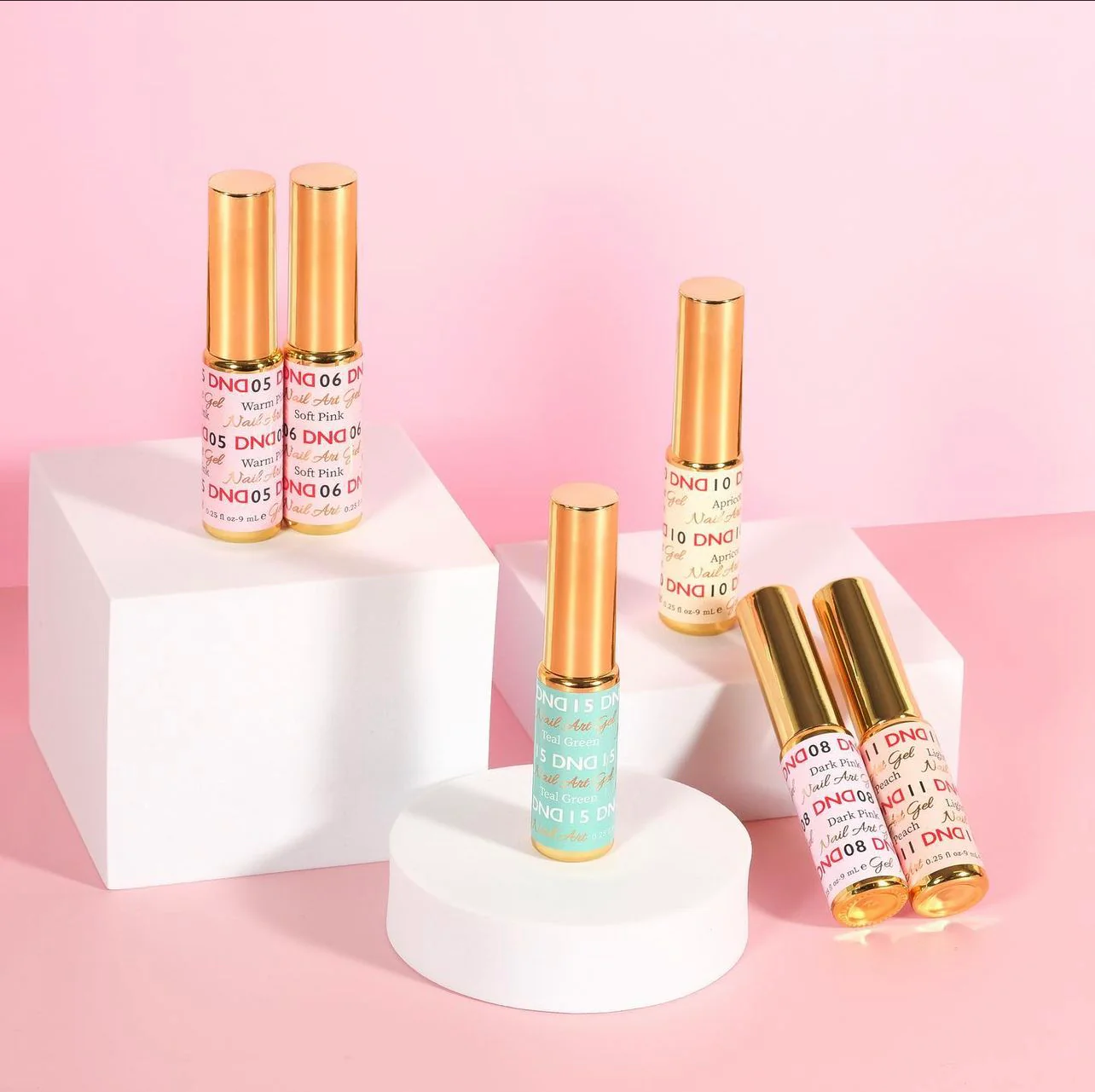 Gel Nail Art Liner - Pastel Bundle #2