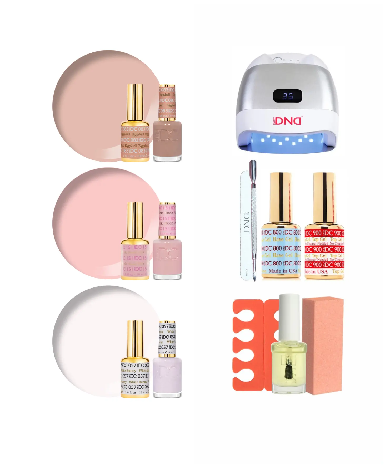 Living in Neutrals Gel Polish Starter Kit